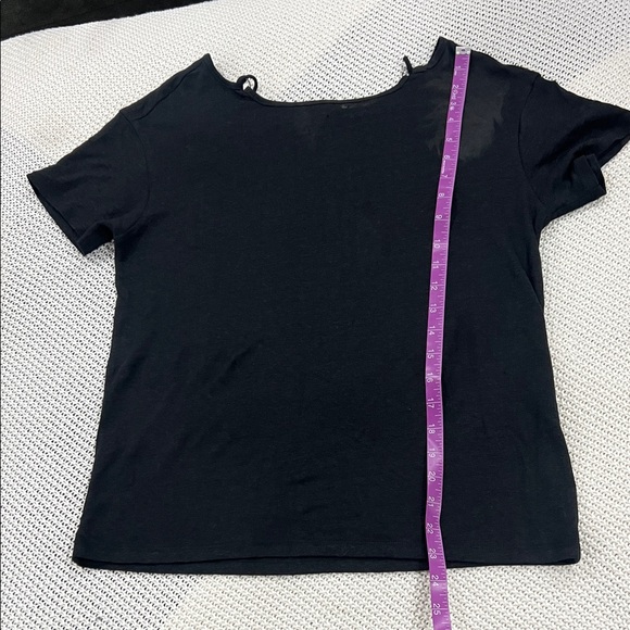 PAIGE Black Short Sleeve Top - Picture 8 of 10